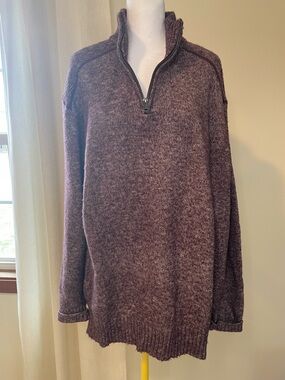 Men's Half-Zip Outpost Makers Stonewash Sweater Pullover